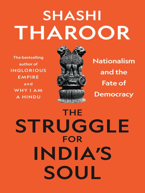 Title details for The Struggle for India's Soul by Shashi Tharoor - Wait list